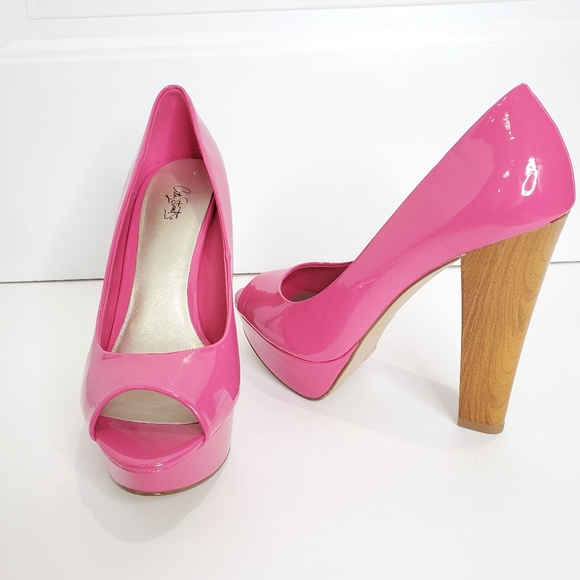 City Streets "Marley" Open Toe Heels - Picture 1 of 6